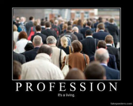 Fake Profession Poster