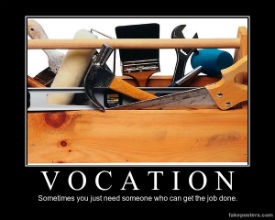 Fake Vocation Poster