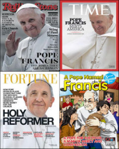 Pope Francis Magazine Covers